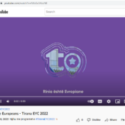 Tirana European Youth Capital 2022
